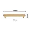 Zinc Alloy Cabinet Handle Pink Black Door Handle Simple Drawer Pull  Dressing Table