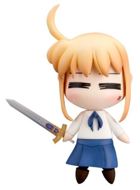 Night Nendoroid Hetare Saber PVC Painted Finished Fate/stay (non-scale Product)