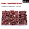 75/210pcs/Box Sanding Cap Bands For Electric Manicure Machine 180/120/80 Grit Nail Drill Grinding Bit Files Pedicure Tool Set