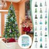 Glass Acrylic Sea Style Christmas Tree Decoration Countdown Calendar Blind Box