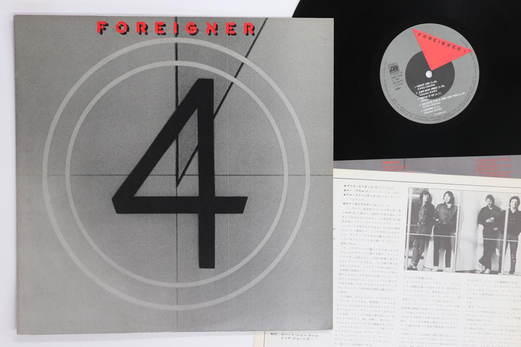 LP Record FOREIGNER - 4 P10981A ATLANTIC 1981 Japan Rock Used