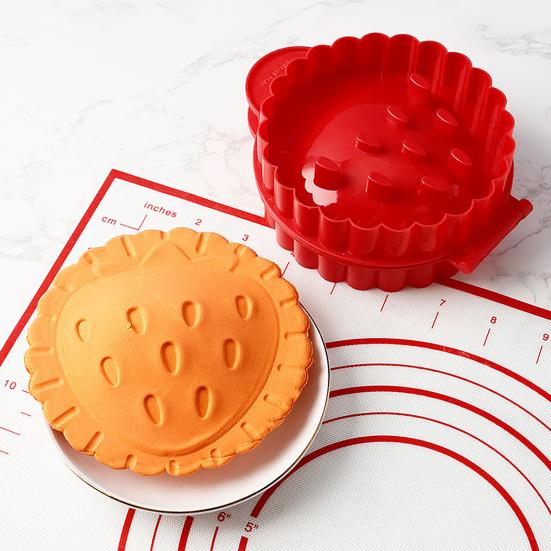 Apples Pie Mold Plastic Pastry Cutters for Mini Hand Pies Fall-Themed Dough Presser Pocket Pie