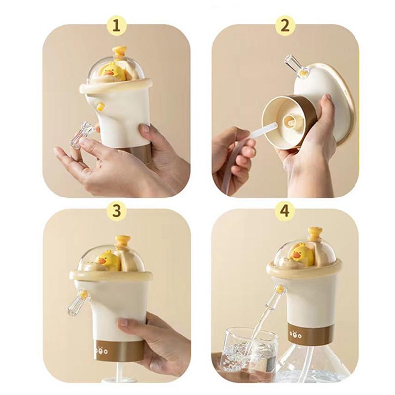Water Pump Usb Electric Pressure Machine Bottle Dispenser Mineral Automatic Water Discharge Mini Water Dispenser Pump