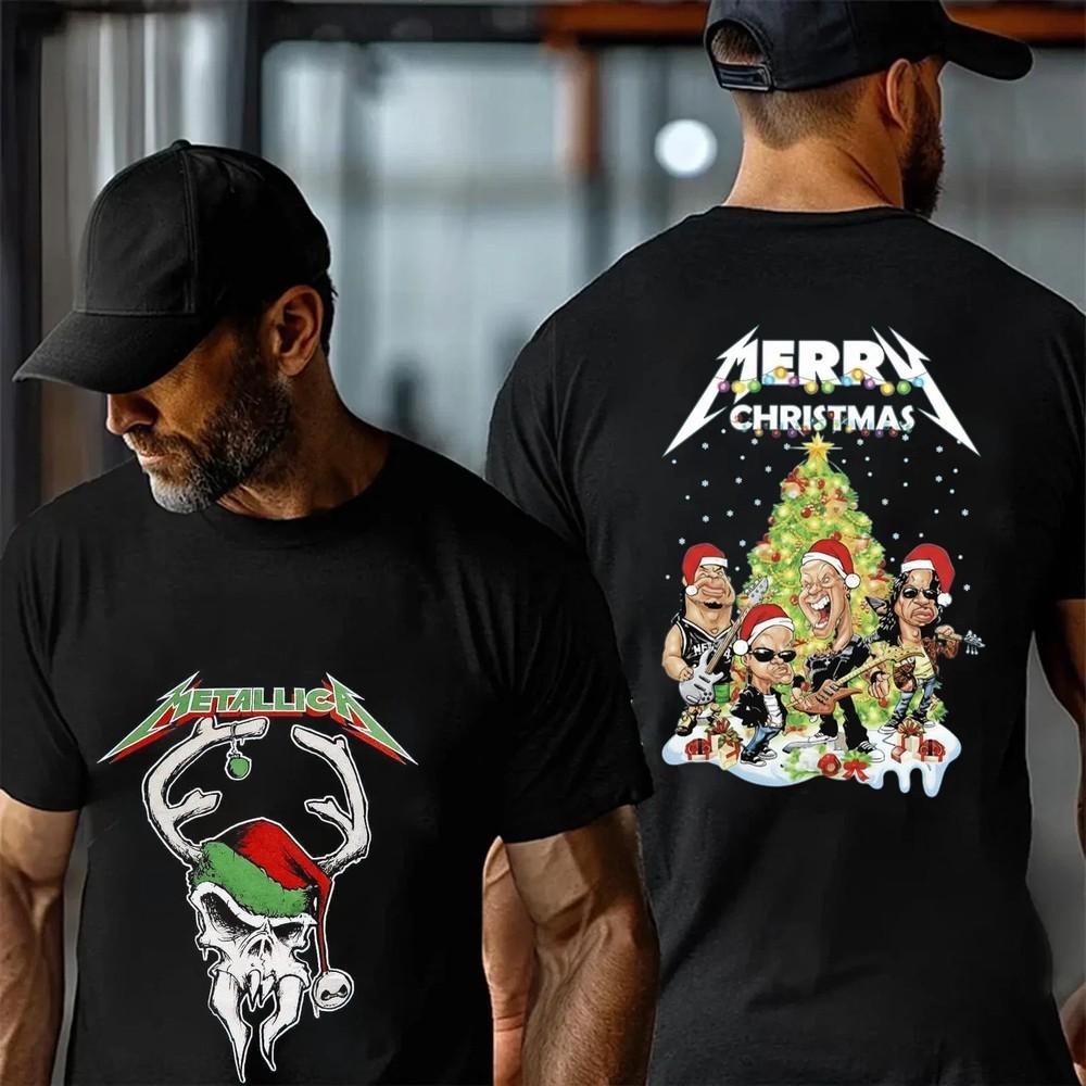 RARE! Metallica M72 World Tour 2025 Shirt, Metallica Christmas Shirt HOT NEW Unisex T-Shirt XXL