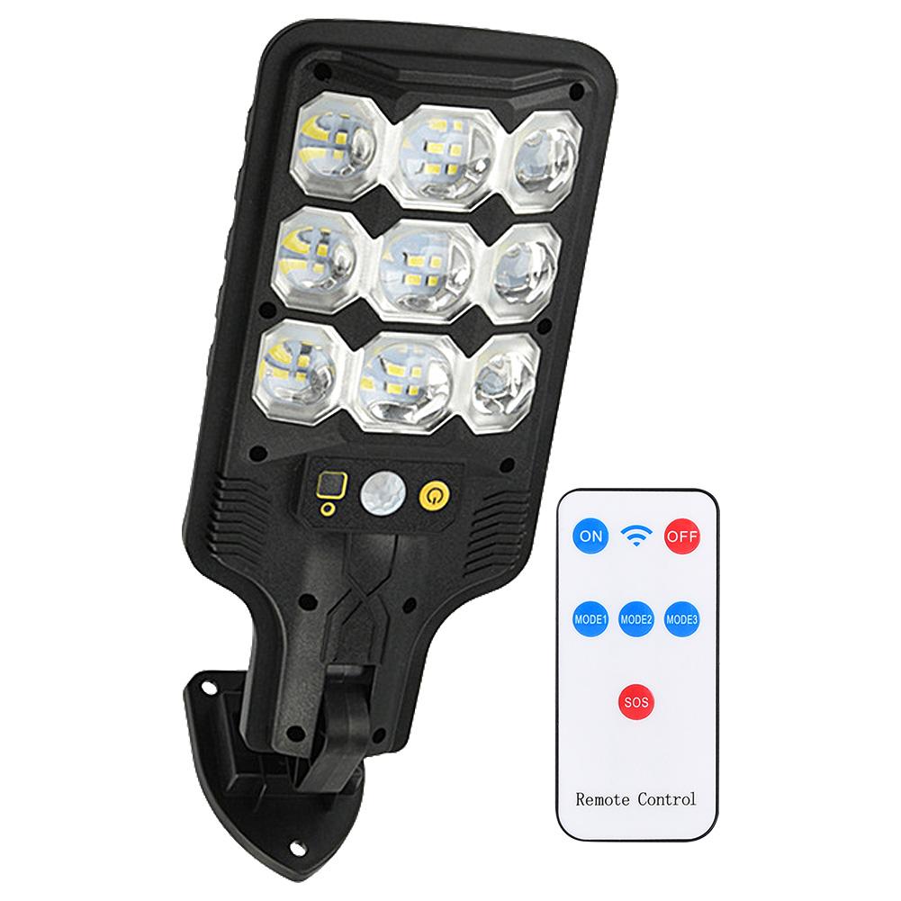 

Солнечный уличный фонарь IP65 водонепроницаемый солнечный парковочный светильник от заката до рассвета с датчиком движения солнечный прожектор для двора, фермы, дороги