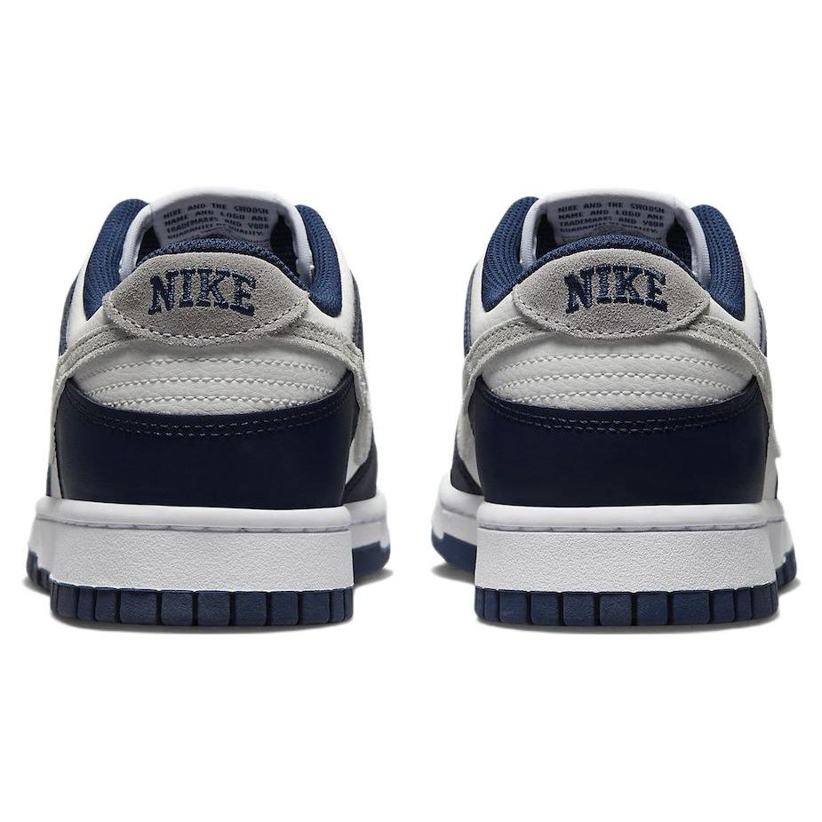Nike Dunk Low Midnight Navy Smoke Grey Unisex Sneakers Blue Light-Smoke-Grey Summit-White FD9749-400