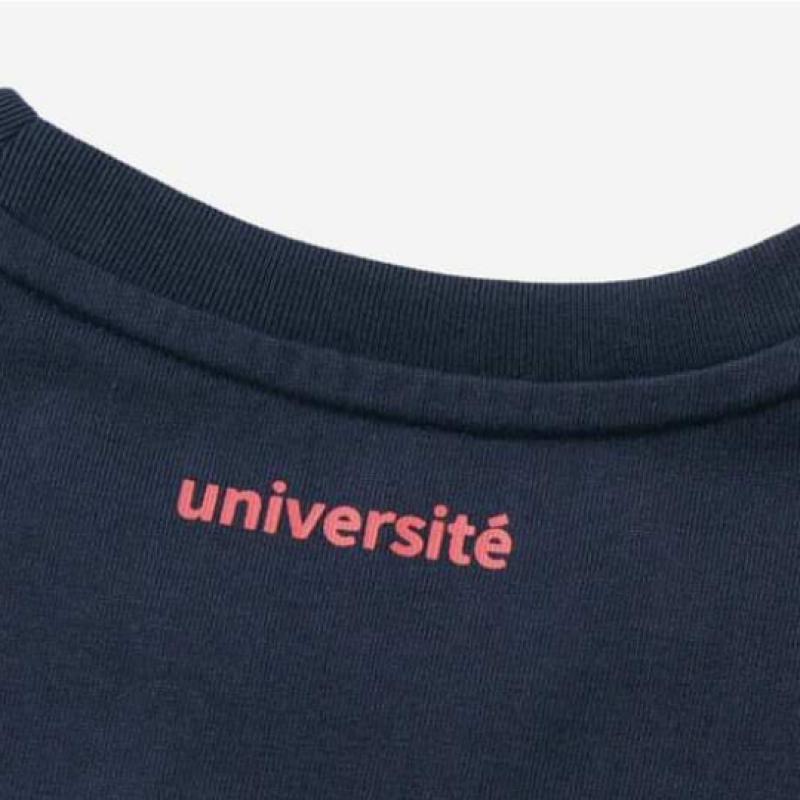 Youniv Arch Big Logo T shirT Dark Navy Uv262iss02 Dny