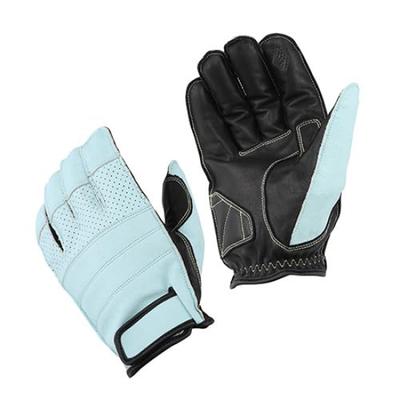 Yamaha Motor Rijhandschoenen MOTOR YL4002 CYBERLEATHER Intake Licht Maat (Yamaha) [YAMAHA ORIGINEEL] Handschoenen, Blauw, Klein, 90792-G098W