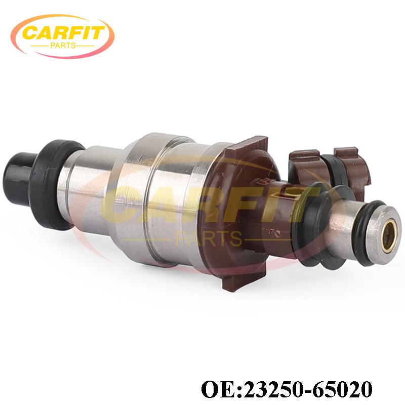 6PCS OEM 23250-65020 2325065020 23209-65020 2320965020 Fuel Injectors For 1989-1995 Toyota 4Runner Pickup T100 3VZE 3.0L V6