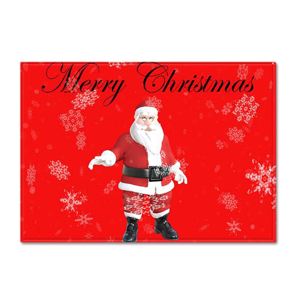 Christmas Living Room Floor Mat Bedroom Dining Room Carpet Carpet Doormat