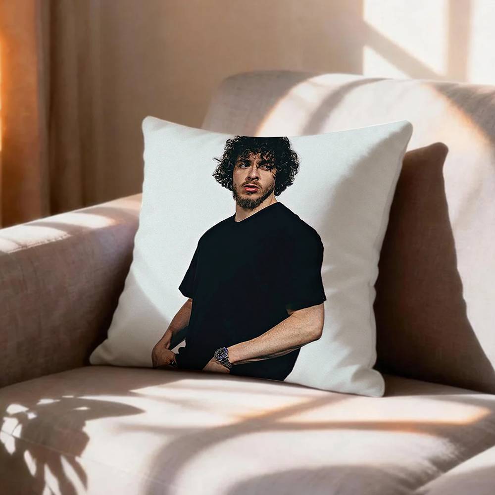 Singer Jack HHarlow  Pillow Case Pattern Printed Pillowcase For Living Room Sofa Cushion Cover