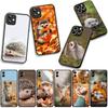 Phone Cover Hedgehog Fox Coque for Samsung Galaxy S25 S24 S22 S23 FE Ultra Plus A56 A05 A06 A15 A16 A55 S7 Edge Case