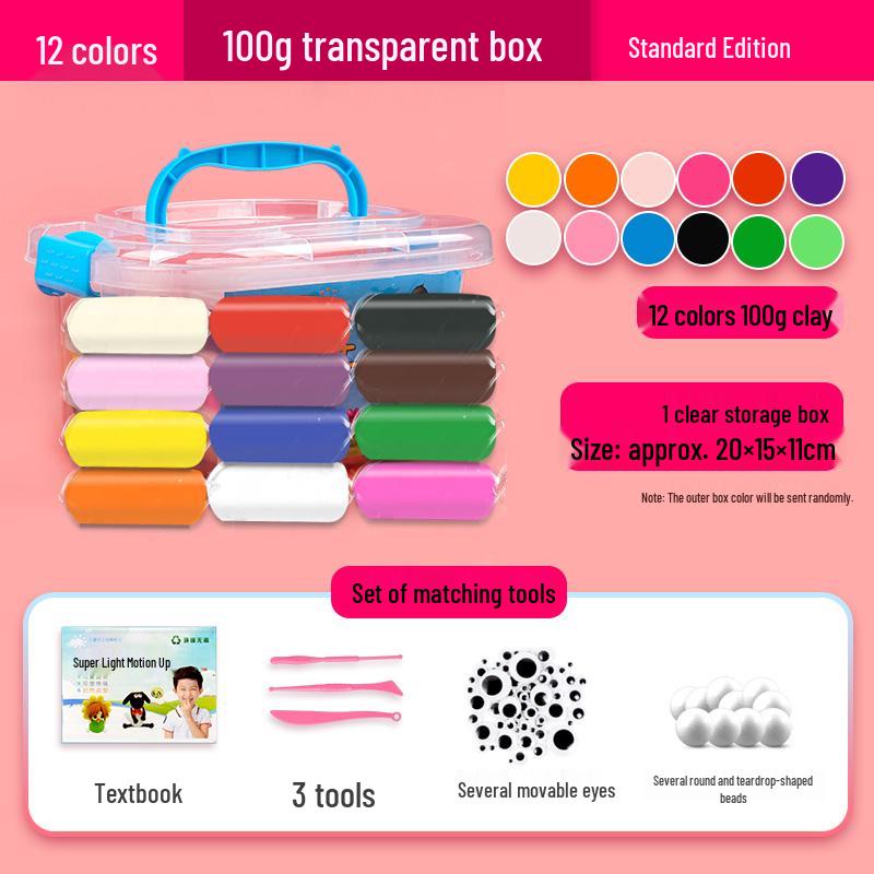 500g Weißer Kinder-Weltraumknete - Leicht, Großpackung für den Kindergarten