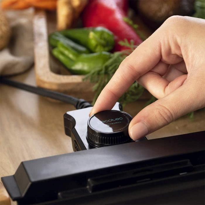 Electric Grill Plate 2000 W - CECOTEC - Bamboo Structure - Non-stick Plate