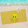 Cartoon Cute Bird Beach Towel Colorful Bath Towels for Girl Microfiber Quick Dry Sand Free Beach Yoga Spa Gym Pool