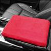 Suede Plush Car Armrest Box Cushion Heightening General Memory Foam Auto Armrest Cover Pad Hand Support Interior Accessories