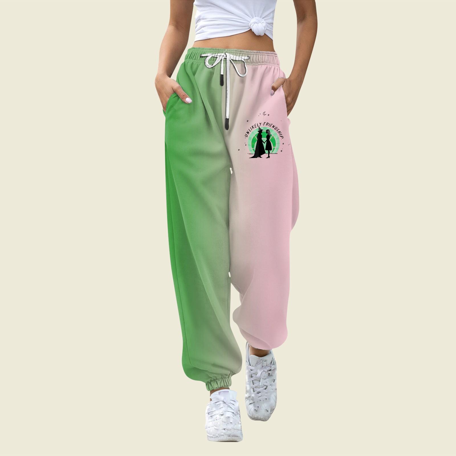 

Жіночі зимові кольорові штани Soild, повні штани, спортивні штани, домашні штани