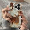 Retro Fashion Rust Pattern Design Phone Case For iPhone 17 16 Pro Max 15 14 Plus 13 12 11 Pro Max 16e 17Air Shockproof Cover