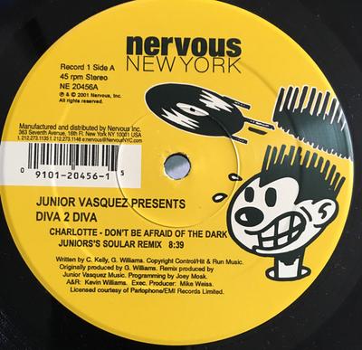 12inch Record CHARLOTTE, KIM ENGLISH - Diva 2 Diva NE20456 Nervous Records 2001 US Dance & Electronica Used