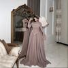 Spring and Summer New Elegant Long-sleeved Hot Diamond Evening Dress Dress, Floating Sleeve Pendulum Dress