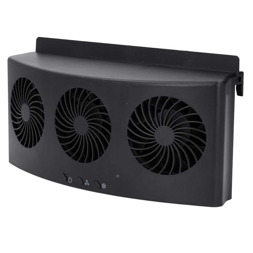 Car Exhaust Fan Air Circulation USB Powered Car Window Vent Fan for Odor Removal Heat Dissipation