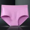 Slip da Donna Taglie Forti Primavera ed Estate Colore Puro Cotone Vita Alta Traspiranti Comodi