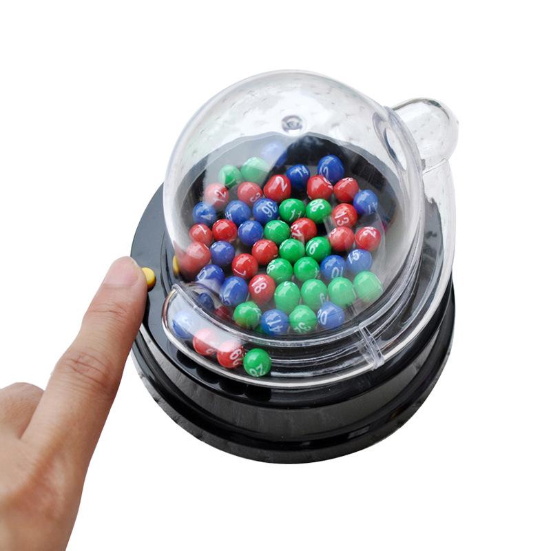 Durable Lottery Number Selector with Fade-Resistant Engraved Balls for Welfare Lottery, Da Le Tou, and Double Color Ball