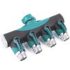 Adjustable Water Tap Hose Splitter Distributor Zinc Zinc Zinc Alloy Garden Irrigation Splitters  Home Garden