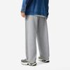 Li Ning Loose Fleece Lined Warm Knitted Sports Pants Men Bottoms Floral-Gray AKLU915-1