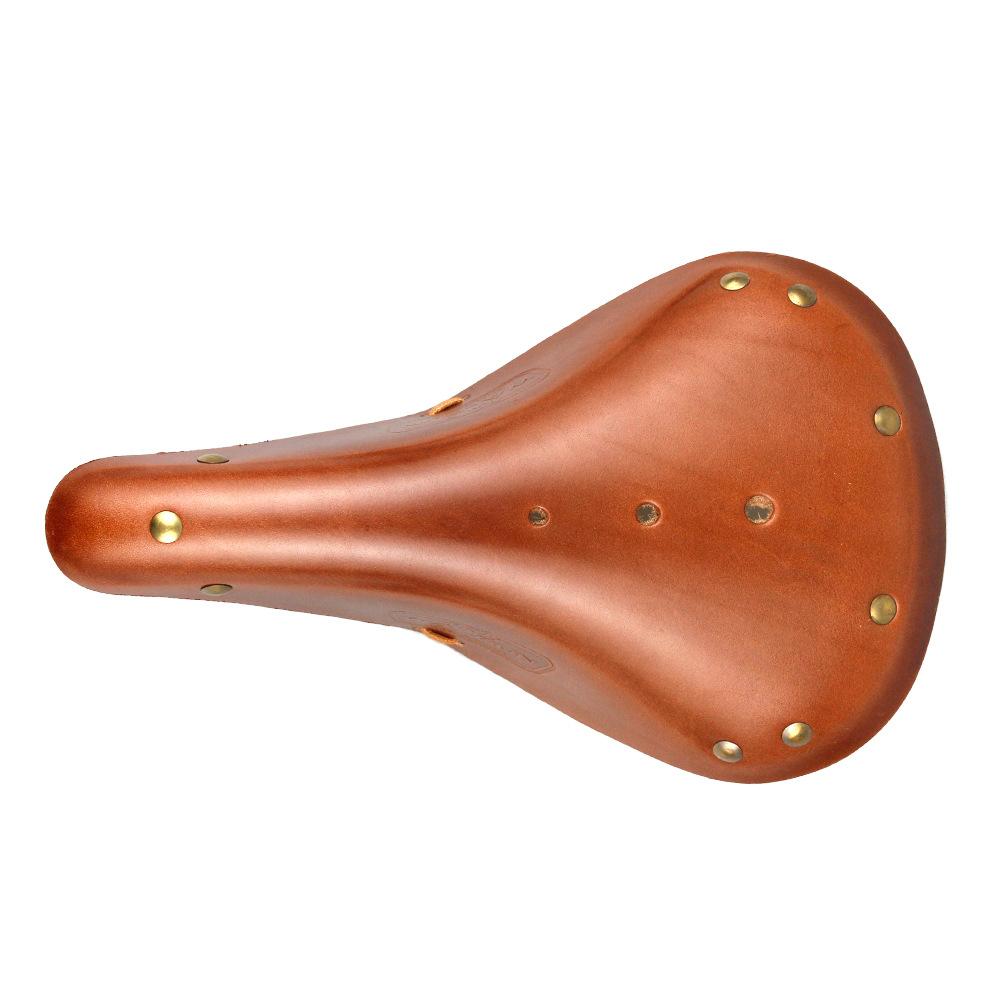 

WALGUN маленькая тканевая складная подушка для автомобильного сиденья из коровьей кожи велосипедное седло ретро горный велосипед универсал кожаная сумка на сиденье ONE SIZE светло-коричневого