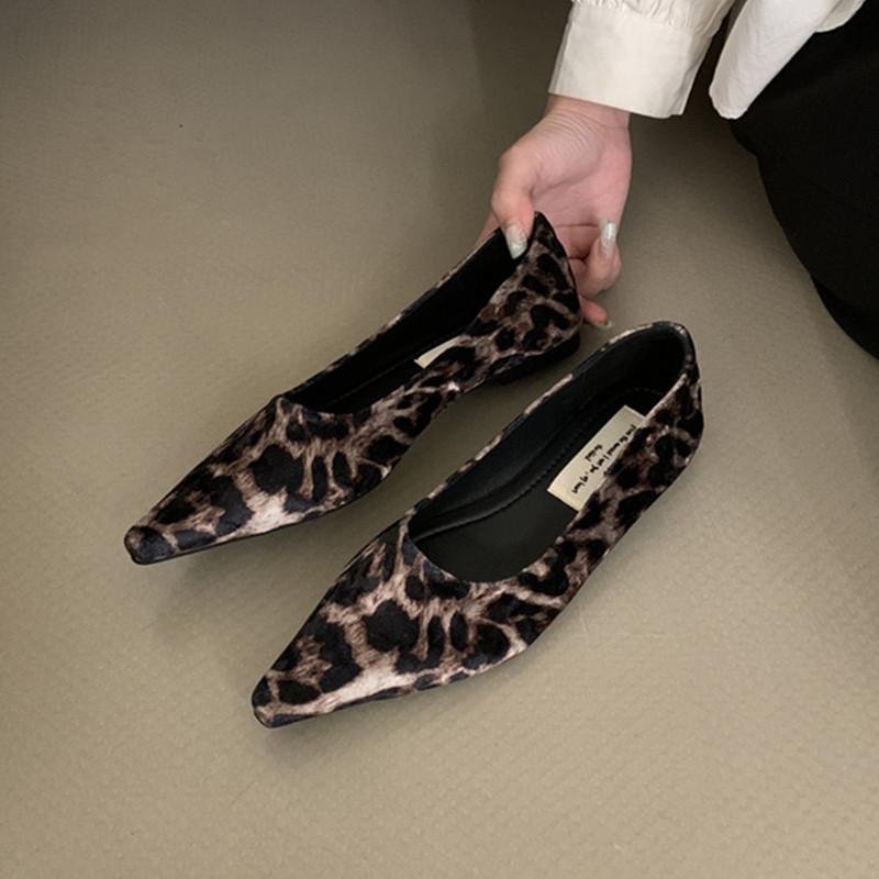 Fashion Bailamos Brand Women Flats Fashion Point Toe Shallow Slip On Ballerinas Shoes Soft Flat Heel Dress Ballet Shoes Mujer