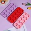 10-Cavity Silicone Rose Cake Mold Nonstick Reusable Baking Pan For Diy Cupcake Chocolate Candle Soap Dessert Decoration Mold