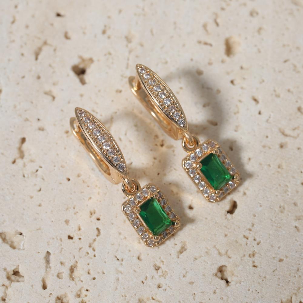 1 Pair Cute Little Crab Dangle Earrings for Women Zirconia Earring Jewelry Wedding Party Accessories