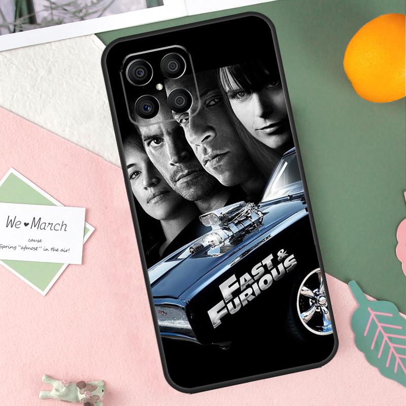 Fast and Furious Moive Case For Huawei P40 P30 P20 Lite P50 Mate 20 Pro P Smart Nova 5T Honor 70 50 X9 X8 Cover