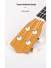 21-inch Wood Grain ABS Fiber Beginner Ukulele - Four-String Musical Instrument