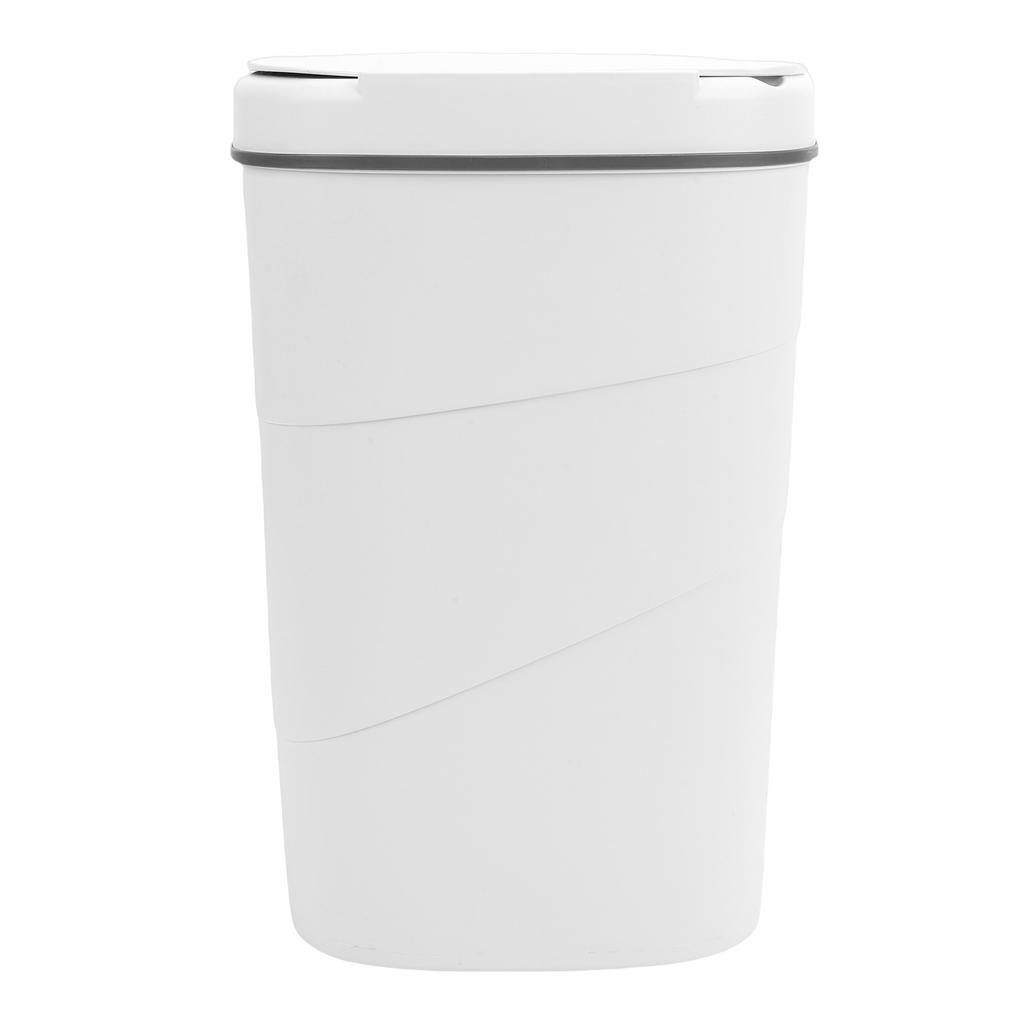 Motion Sensor Trash Can 18L Automatic Touchless Garbage Bin with Blue Luminous Press   for Bathroom Kitchen Living Room