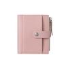 1 Pcs Pu Leather Purse Female Card Coin Holder Small Wallets Credit Cards Short Wallets Fashion Women's Wallet Zipper Pocket