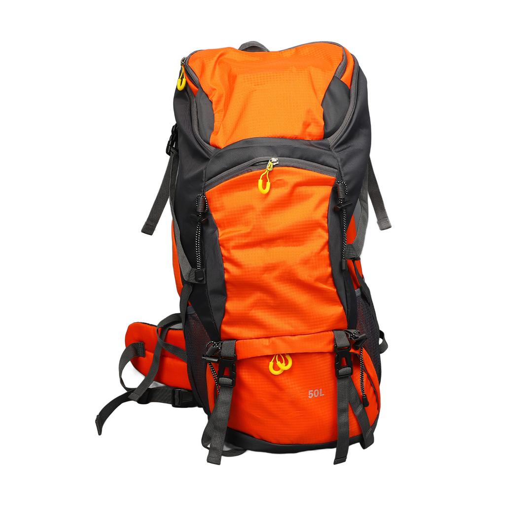 50L Hiking Backpack Professional Large Capacity Waterproof Wear Resistance Multi Pockets Outdoor Camping Backpack for
