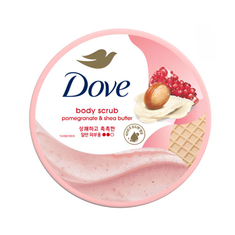 DOVE Exfoliating Body Polish 298g Scrub (Pomegranate & Shea Butter / Midnight Lavender / Cherry Blossom / Coconut & Maple Sugar)