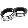 2pcs 42mm Aluminum Alloy Bike Bottom Bracket Conversion Adapter Bottom Bracket Conversion Seats Bike Accessories Enduring