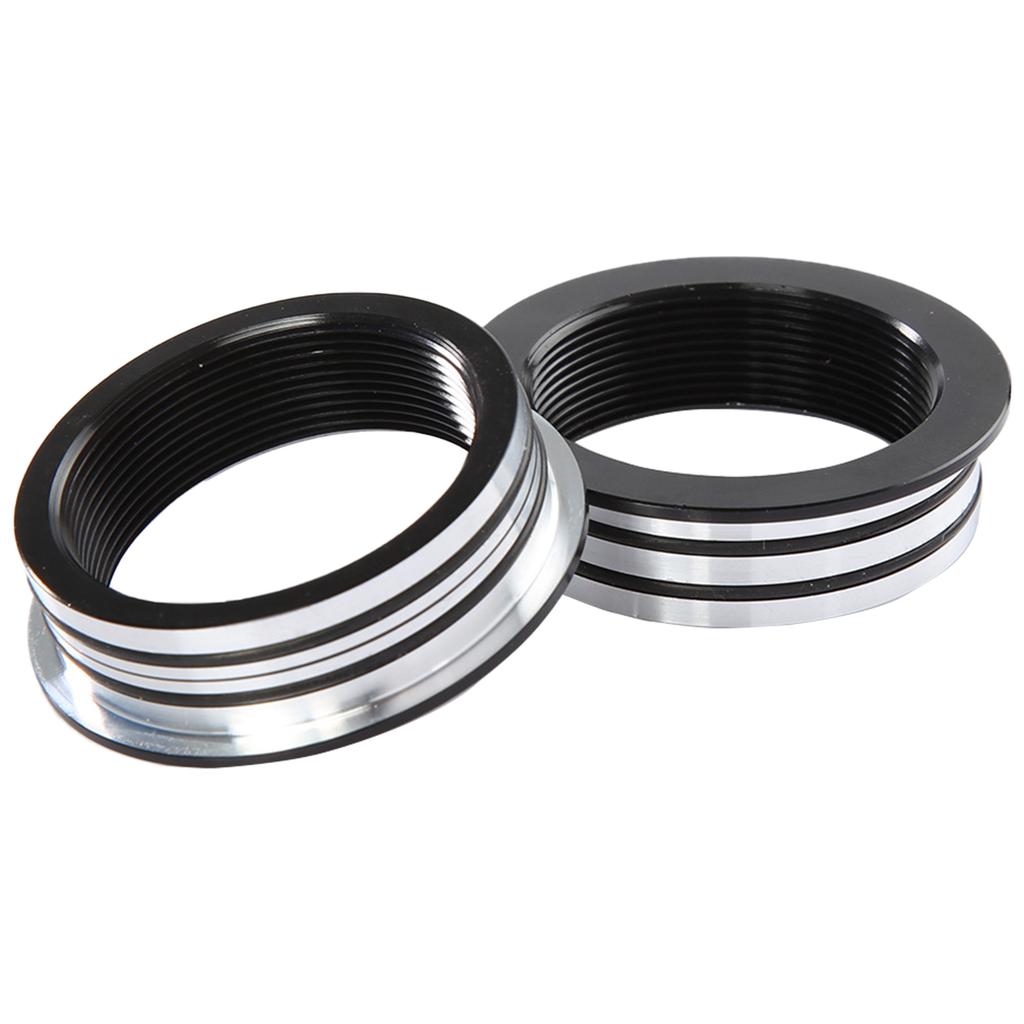 2pcs 42mm Aluminum Alloy Bike Bottom Bracket Conversion Adapter Bottom Bracket Conversion Seats Bike Accessories Enduring
