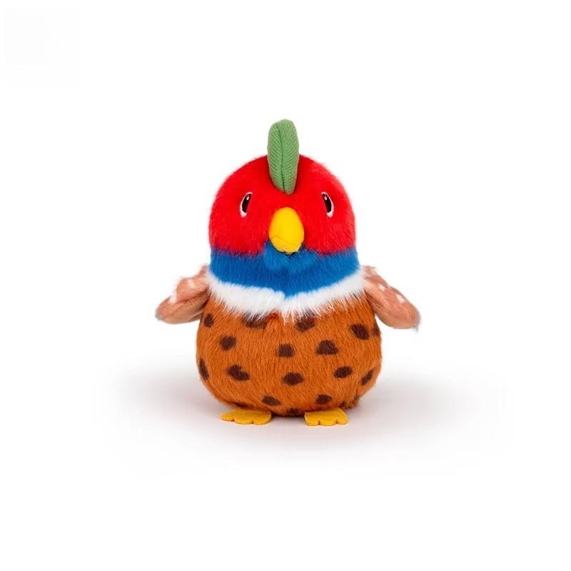 11cm Giocattoli di Peluche Uccelli Kawaii Mini Uccelli Artificiali Bambola di Peluche Pappagallo Passero Realistico Carino Giocattolo di Peluche per Bambini Regali di Compleanno Natale