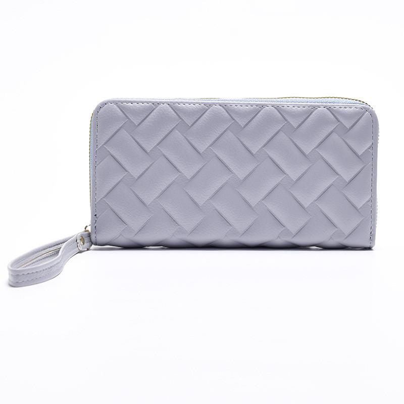 New Korean Style Ladies Wallet Long Multi-card Position Single Zipper Hand-held Bag Wallet Purse Wholesale