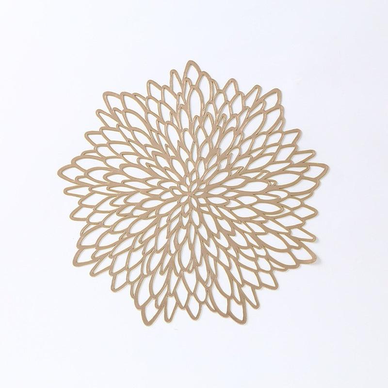 Placemat for Dining Silicone Pad Stand Mug Table Coasters Plant PVC Cup Coffee Table Mats Kitchen Home Decor Drink Coaster