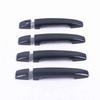 For Subaru Forester SH 2008 2009 2010 2011 2012 ABS Chrome Carbon Black Car Door Handle Cover Trims Car Styling Accessories