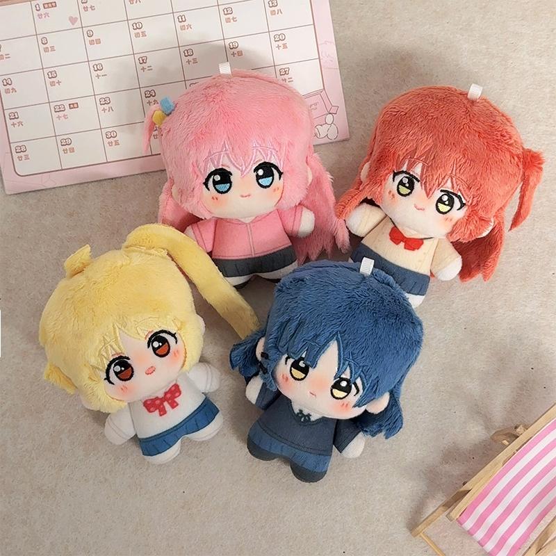 Anime Bocchi The Rock Plush Keychain Backpack Hanging Ornaments Hitori Gotou Nijika Ijichi Ryou Yamada Doll Pendant Fans Present