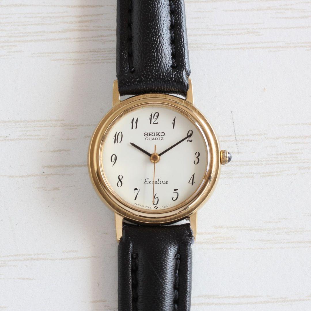 

[USED] Working SEIKO EXCELINE watch 7321-0070