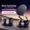 2025 Magnetic Metal Phone Holder with Vacuum Suction for Car Navigation - Foldable & Portable