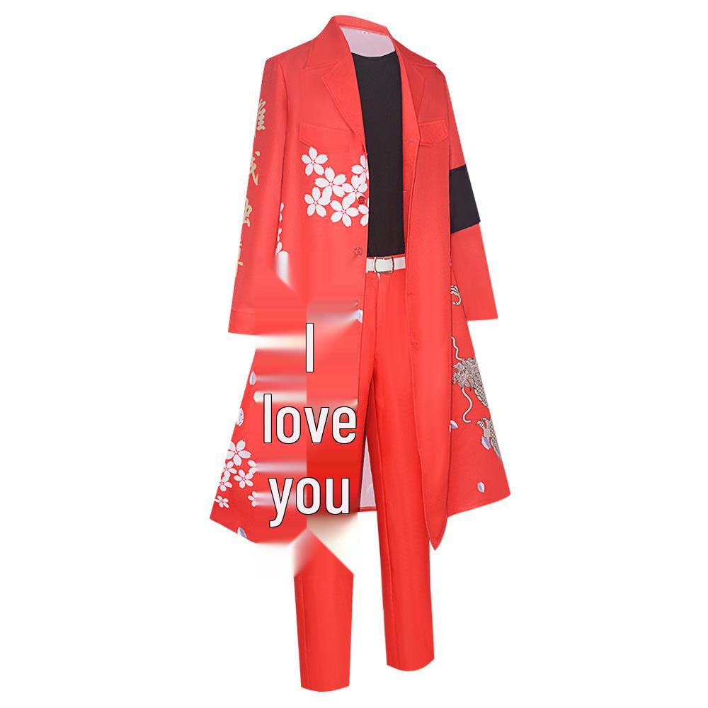 Tokyo Revengers 2D Cosplay Kostým pro Halloween Karnevalové Vystoupení