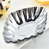 Stainless Steel Cookie Pudding Mould Reusable Dessert Mould Egg Tart Molds  Flower Muffin